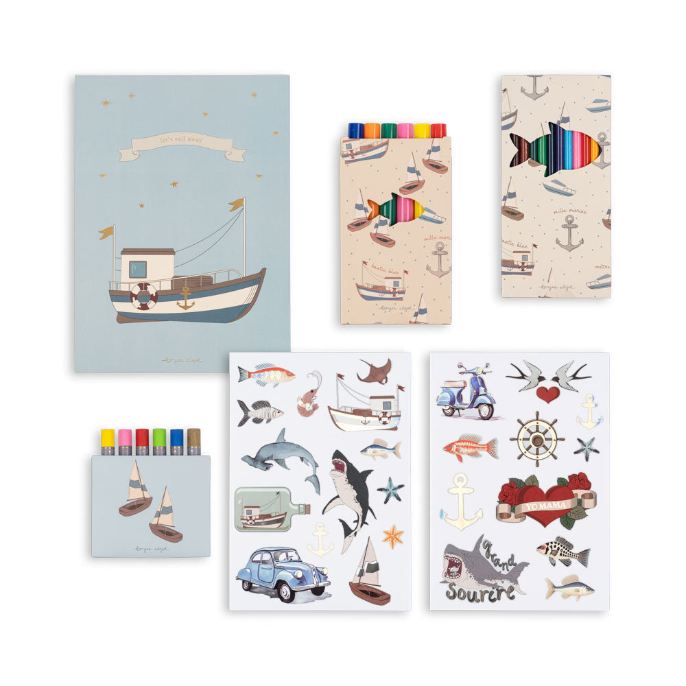 Konges Sløjd Little Artist Set | Sail Away