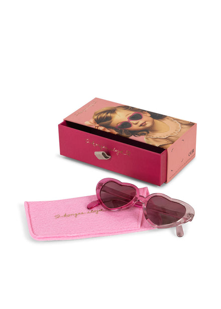 Konges Sløjd Sunglasses Baby Heart | Pink Multi