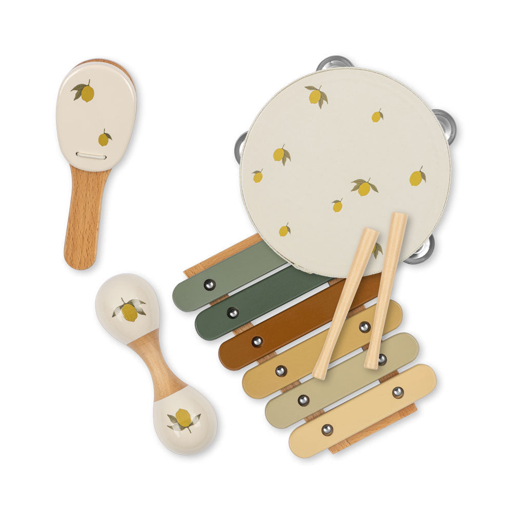Konges Sløjd Music Set Lemon Glossy Fsc | Lemon