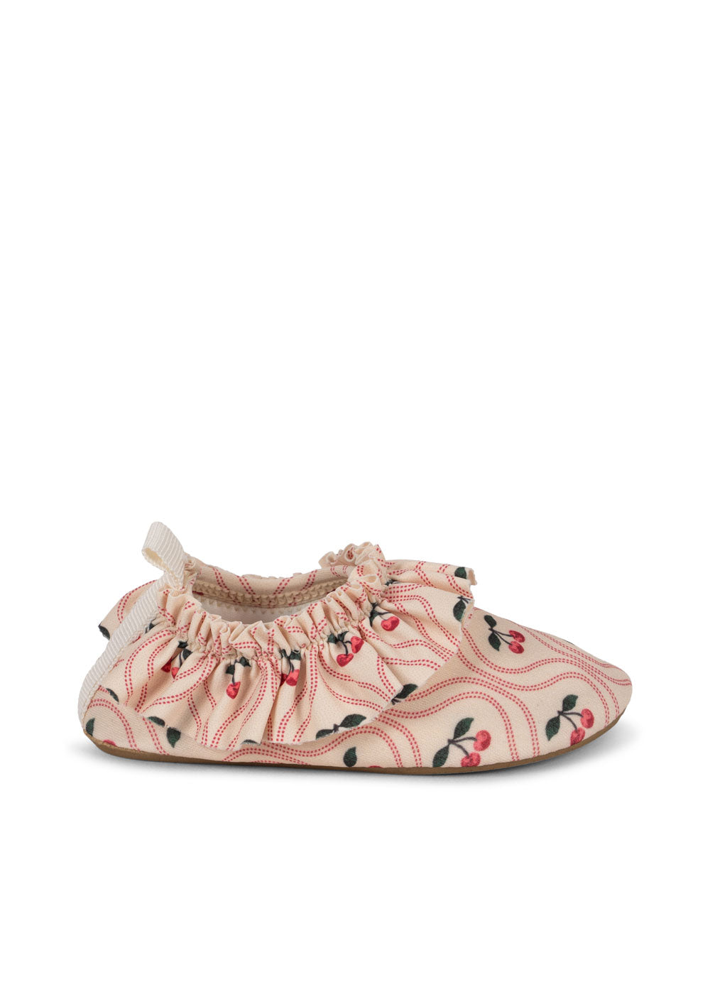 Konges Sløjd Merle Frill Swimming Shoes | Cherry Pink Motif