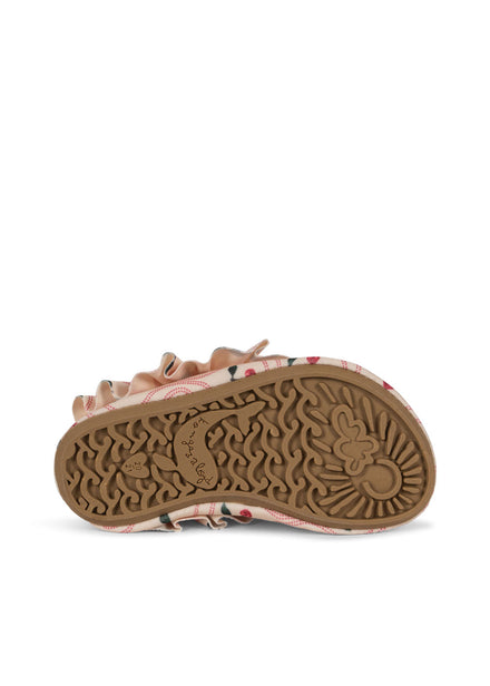 Konges Sløjd Merle Frill Swimming Shoes | Cherry Pink Motif