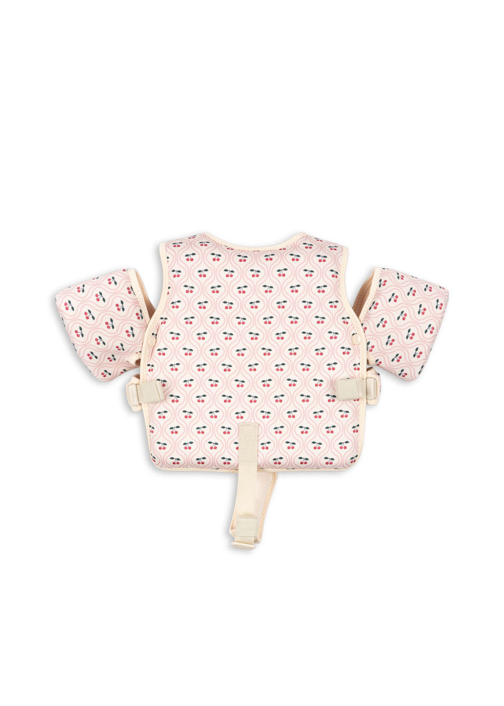 Konges Sløjd Hollis Puddle Jumper Swim Vest With Armbands | Cherry Pink Motif