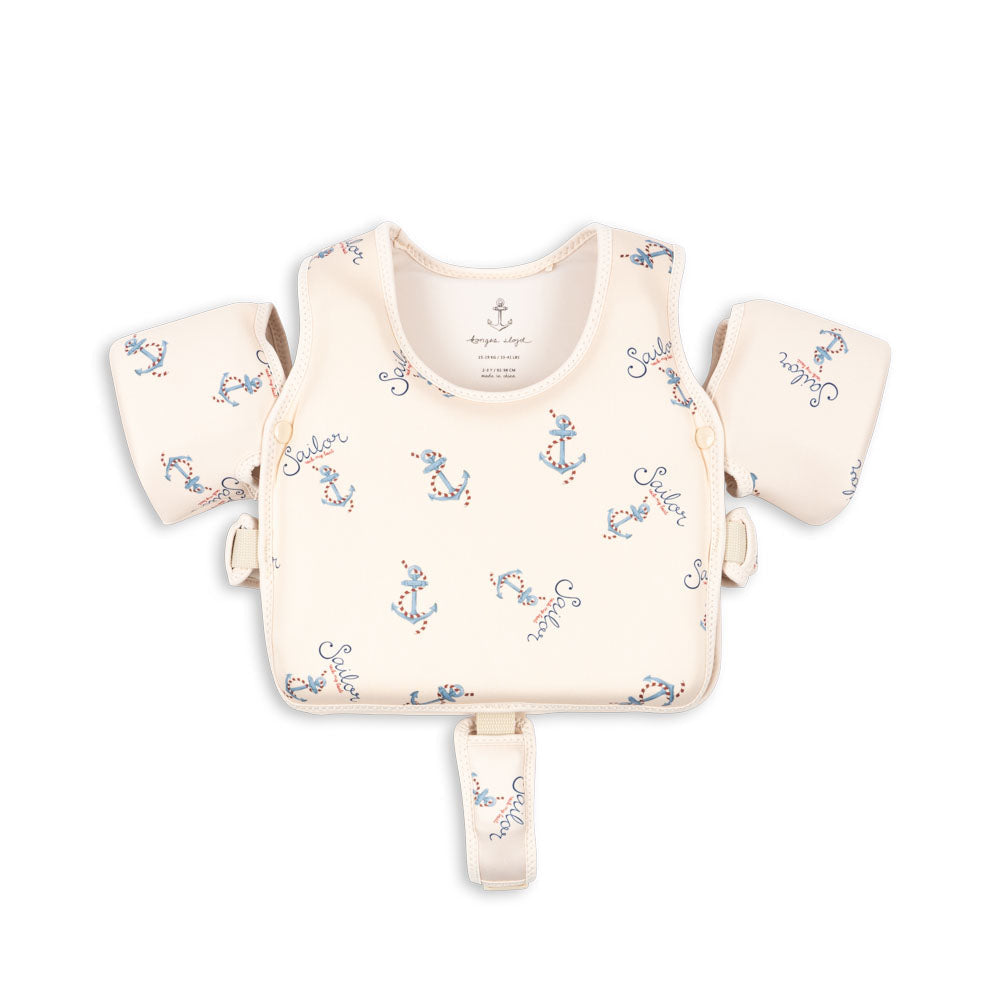 Konges Sløjd Hollis Puddle Jumper Life Jacket With Armbands | Rock My Boat