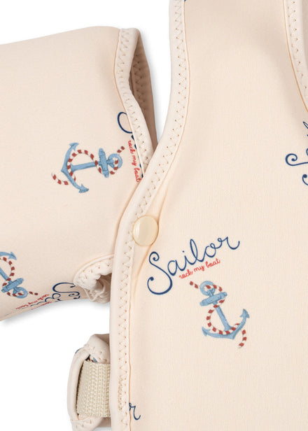 Konges Sløjd Hollis Puddle Jumper Life Jacket With Armbands | Rock My Boat