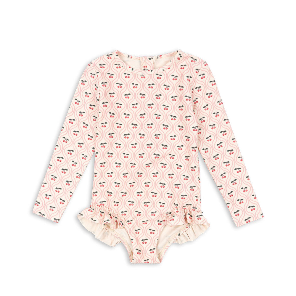Konges Sløjd Merle Swimsuit | Cherry Pink Motif