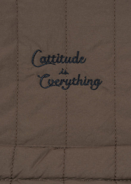 Konges Sløjd Juno Quilted Backpack Midi | Walnut