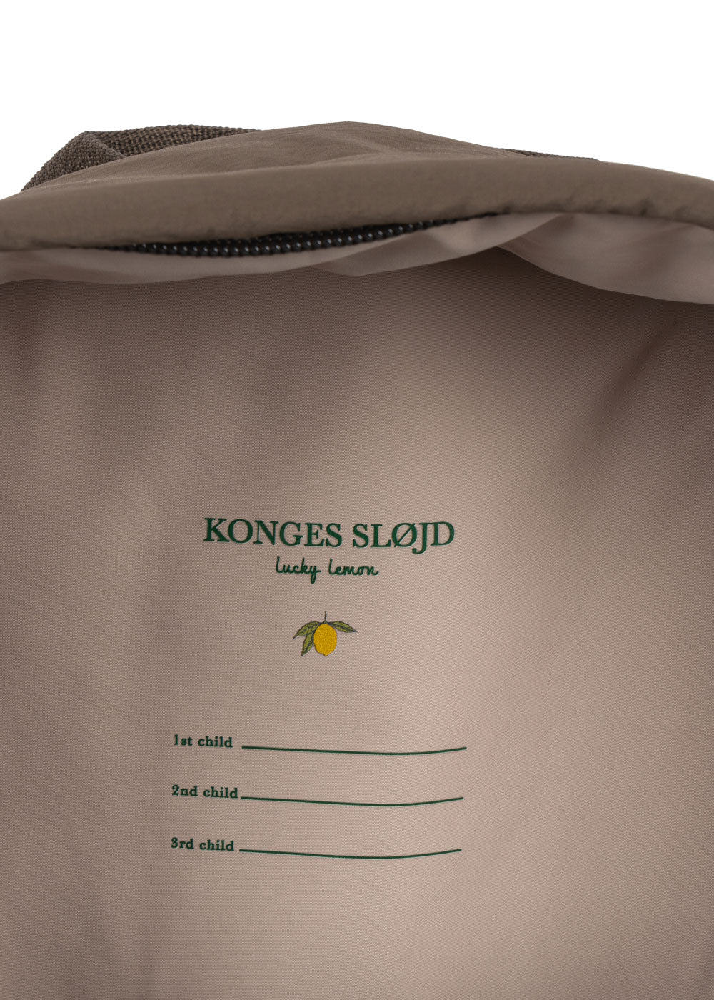 Konges Sløjd Juno Quilted Backpack Midi | Walnut