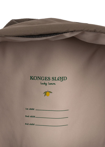 Konges Sløjd Juno Quilted Backpack Midi | Walnut