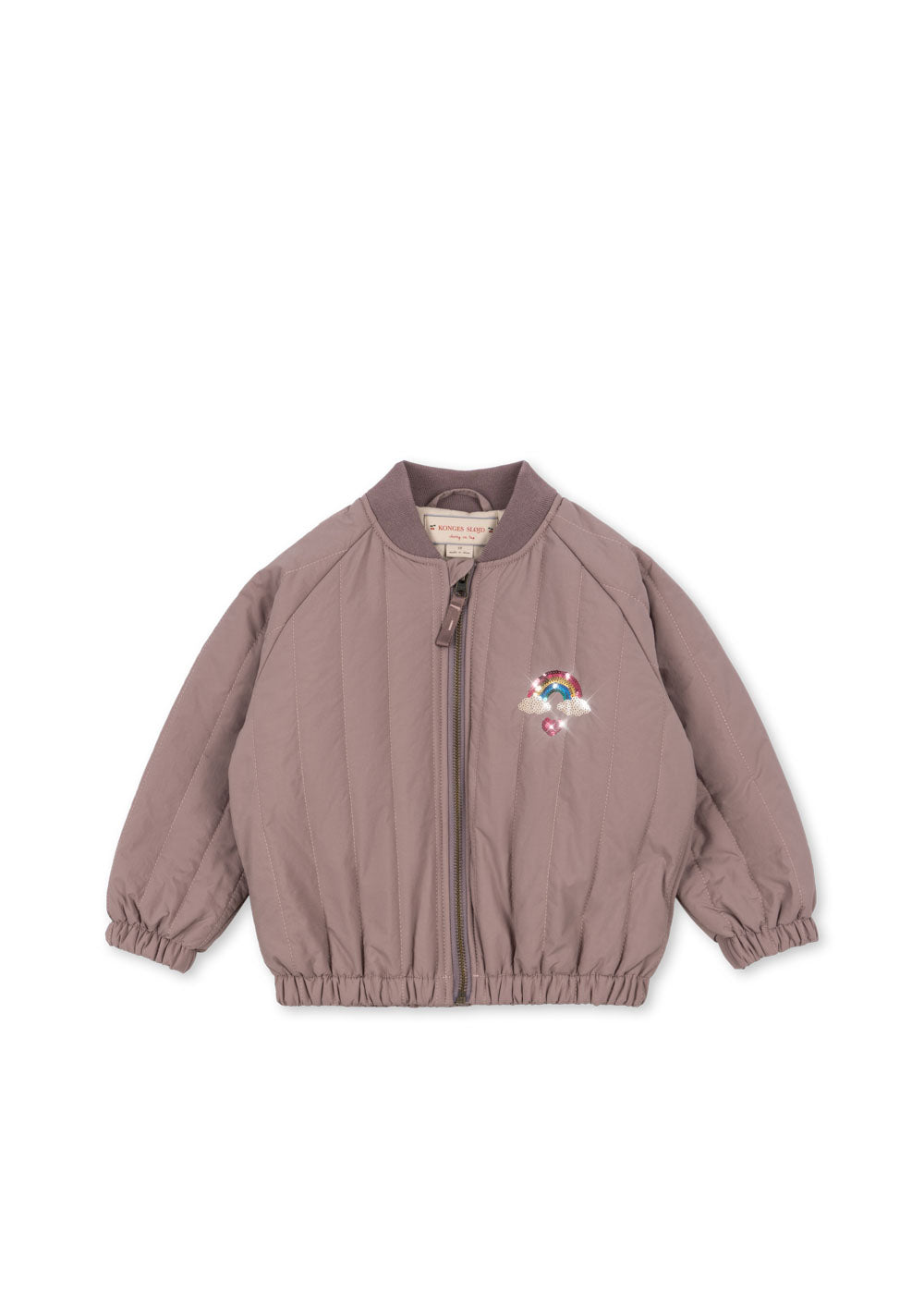 Konges Sløjd Juno Sequin Bomber Winter Jacket | Twilight Mauve