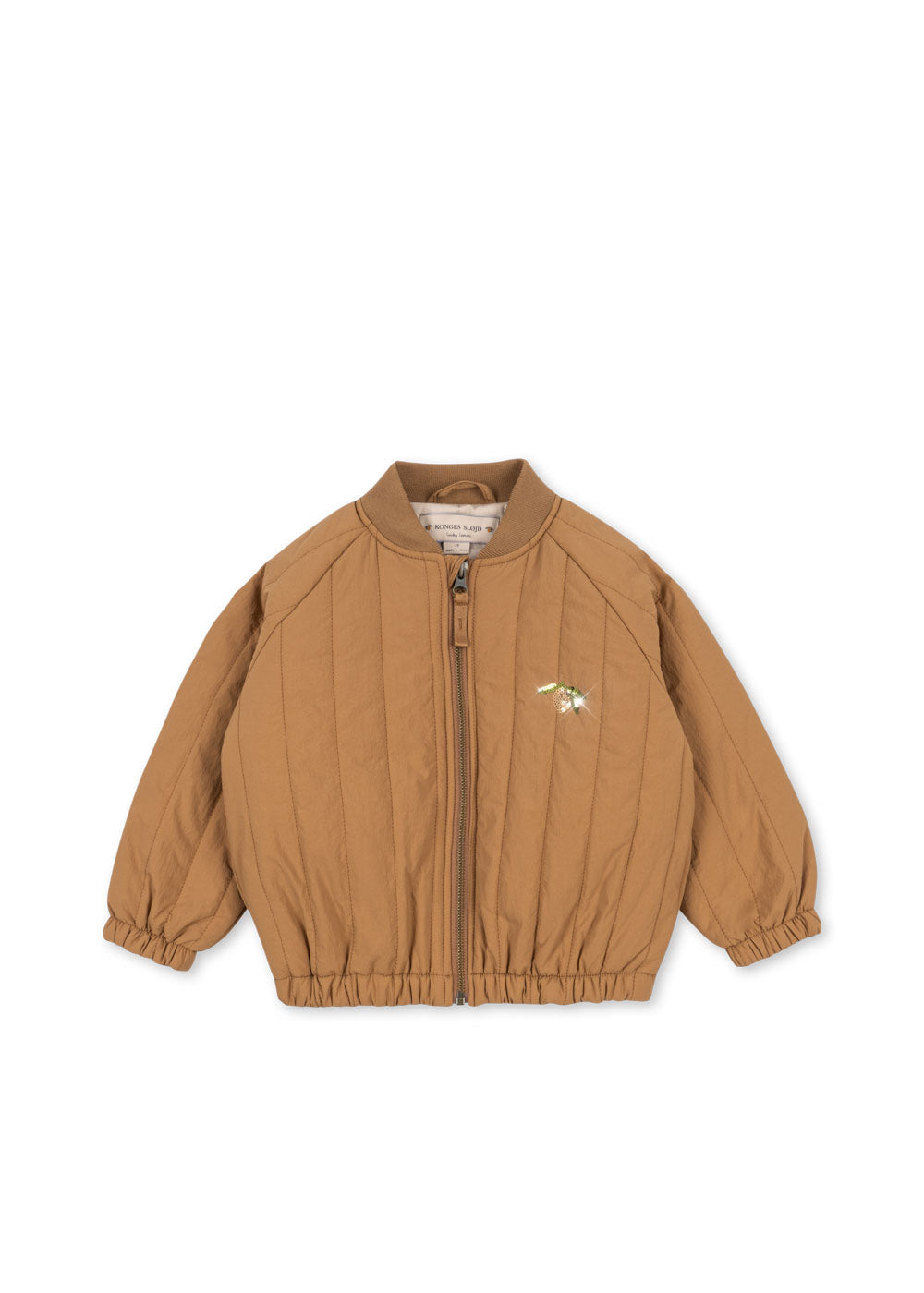 Konges Sløjd Juno Sequin Bomber Winter Jacket | Tobacco Brown
