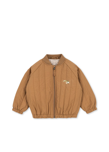 Konges Sløjd Juno Sequin Bomber Winter Jacket | Tobacco Brown