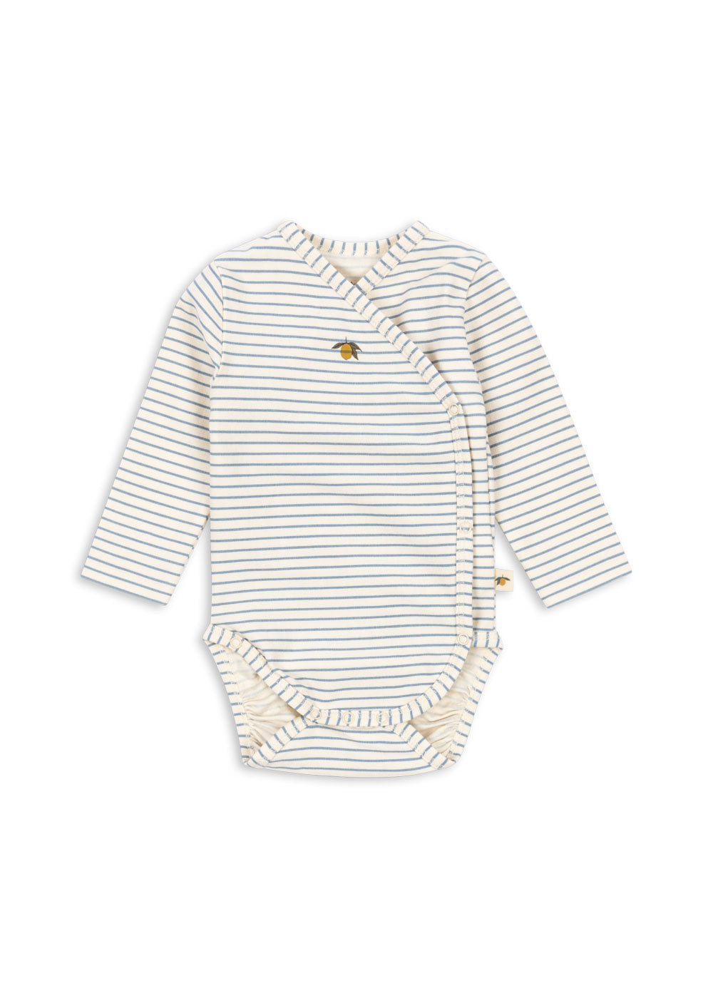 Konges Sløjd Basic Newborn Body Gots | Stripe Bluie