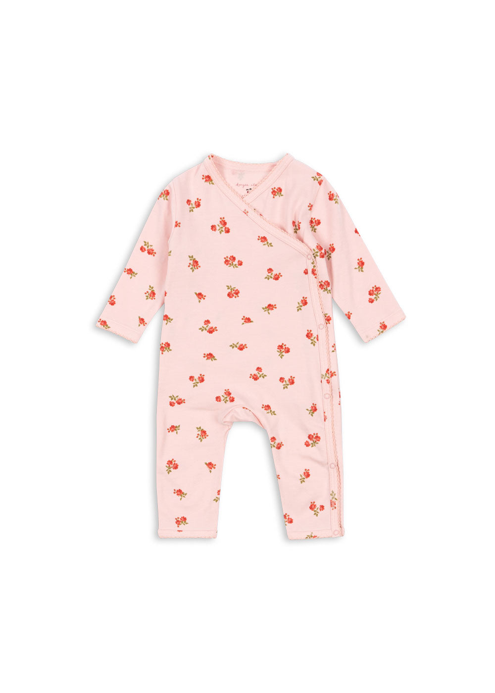 Konges Sløjd Basic Newborn Onesie Gots | Rosa Pink