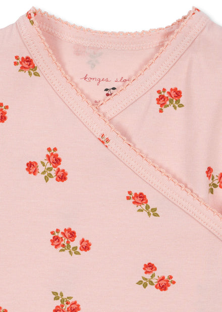 Konges Sløjd Basic Newborn Onesie Gots | Rosa Pink