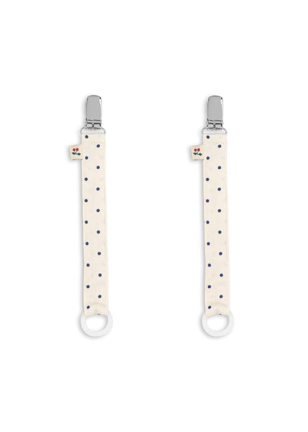 Konges Sløjd Pacifier Chain Strap 2pcs | Estate Dot