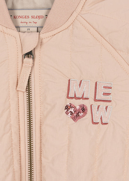 Konges Sløjd Juno Kitty Bomber Jacket | Cameo Rose