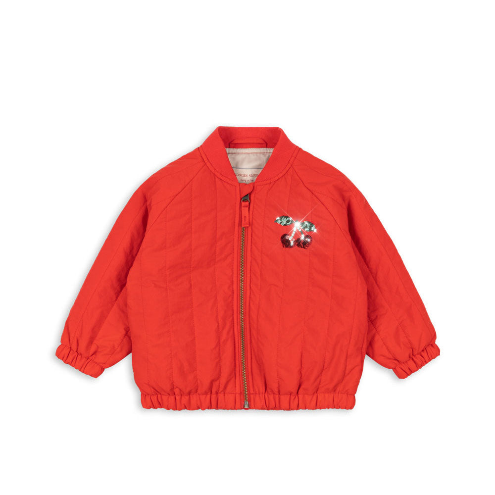 Konges Sløjd Juno Bomber Jacket | Fiery Red