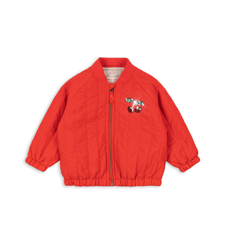 Konges Sløjd Juno Bomber Jacket | Fiery Red