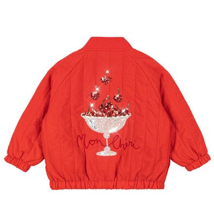 Konges Sløjd Juno Bomber Jacket | Fiery Red