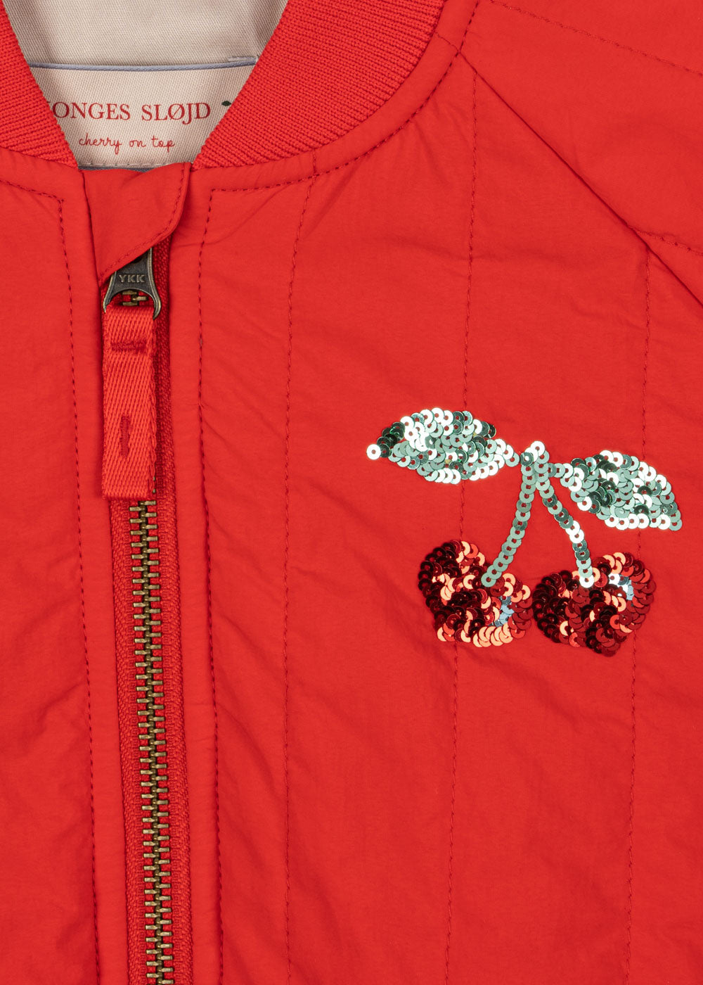 Konges Sløjd Juno Bomber Jacket | Fiery Red