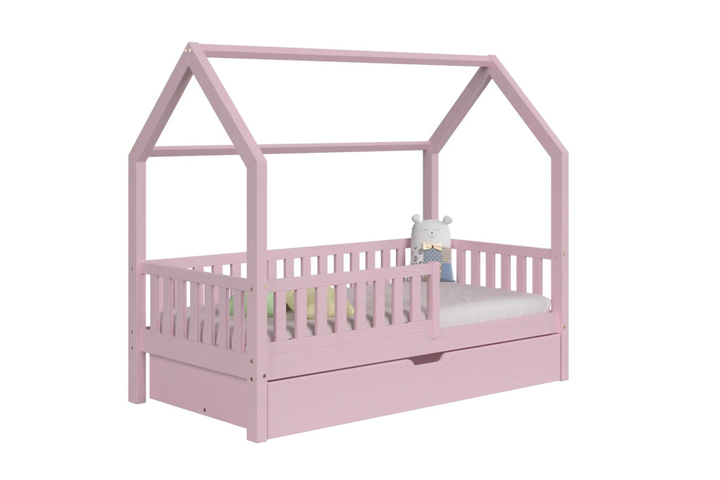 De Gele Flamingo Bed House Stockholm | Single with drawer for mattress 90x200cm