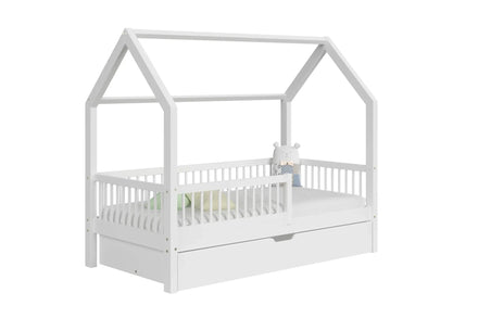 De Gele Flamingo Bed House Rio | Single with drawer for mattress 90x200cm