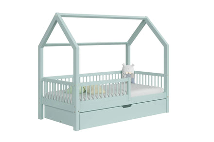 De Gele Flamingo Bed House Rio | Single with drawer for mattress 90x200cm