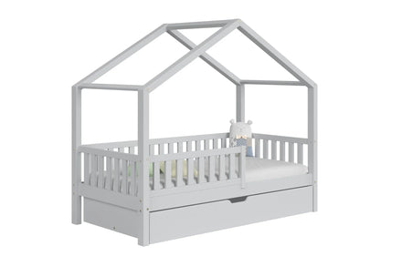 De Gele Flamingo Bed House Roma | Single with drawer for mattress 90x200cm