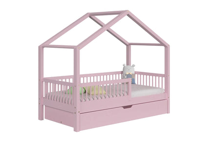 De Gele Flamingo Bed House Helsinki | Single with drawer for mattress 90x200cm