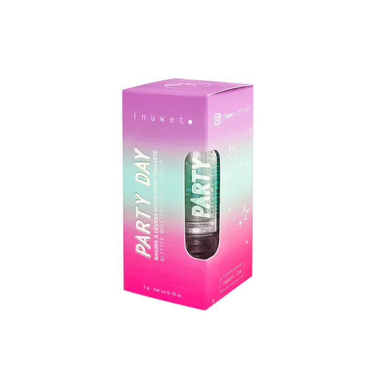 Inuwet Lippenbalsem Pailletée "Party Day"