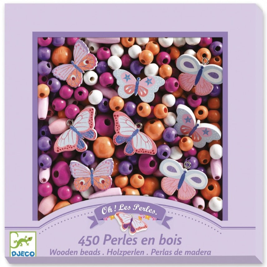 Djeco 450 Fantasy Beads | Butterflies