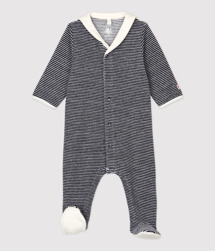 * Petit Bateau Baby Pajama I Striped Print