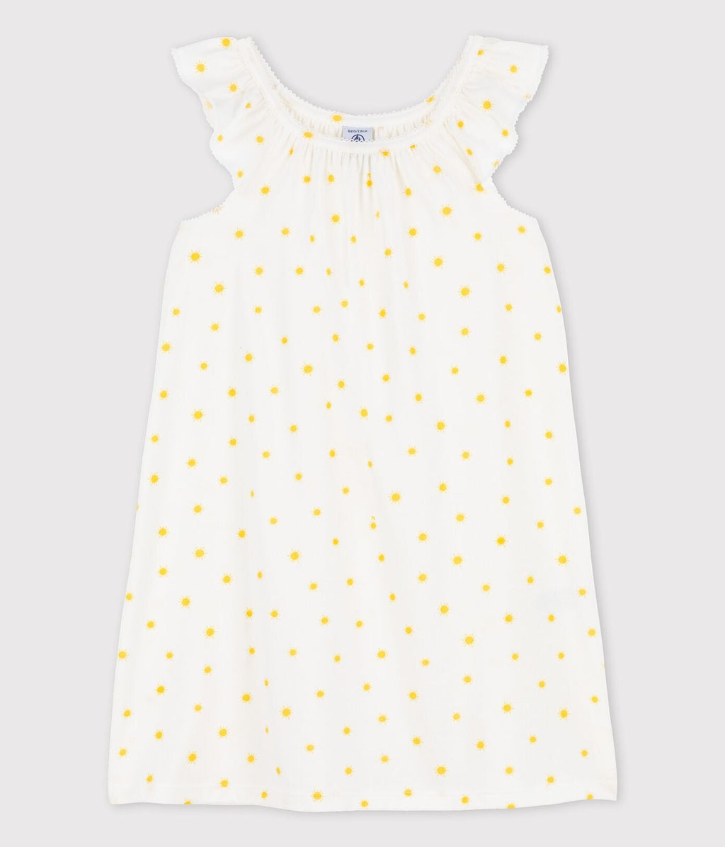 * Petit Bateau Nightgown Short Sleeves Sunshine