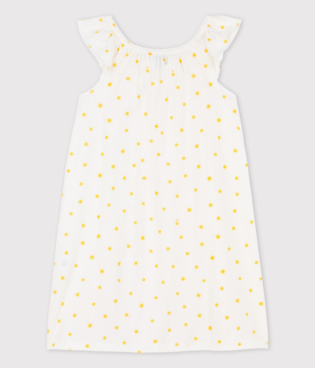 * Petit Bateau Nightgown Short Sleeves Sunshine