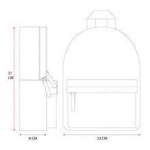 Kidzroom Kindergarten Backpack 31x23x8cm | Perfect Picnic Sand