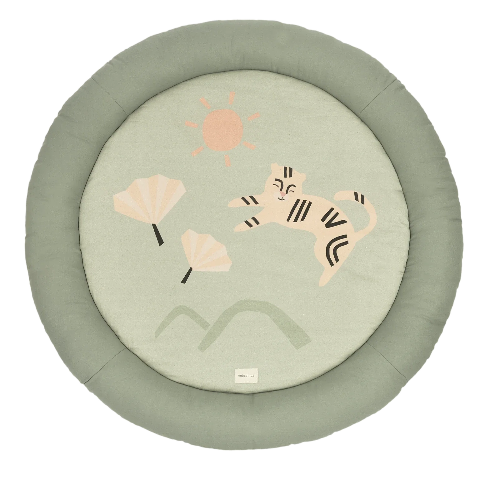 Nobodinoz Round Sensory Activity Nest | Tiger