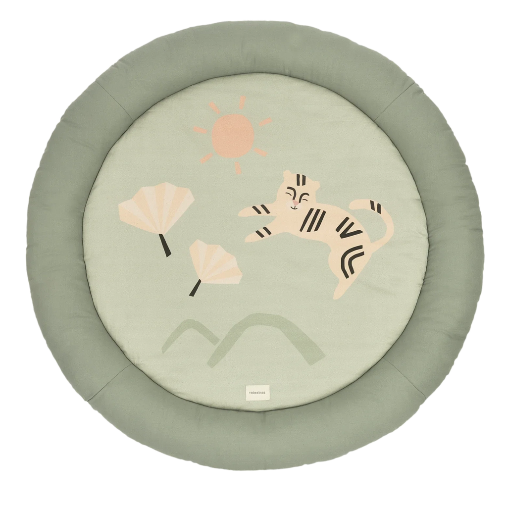 Nobodinoz Round Sensory Activity Nest | Tiger