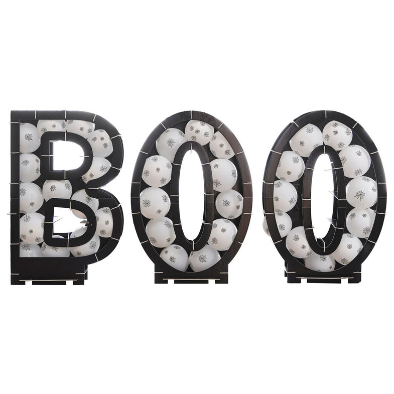 Ginger Ray BOO Halloween Mosaic stand with balloons