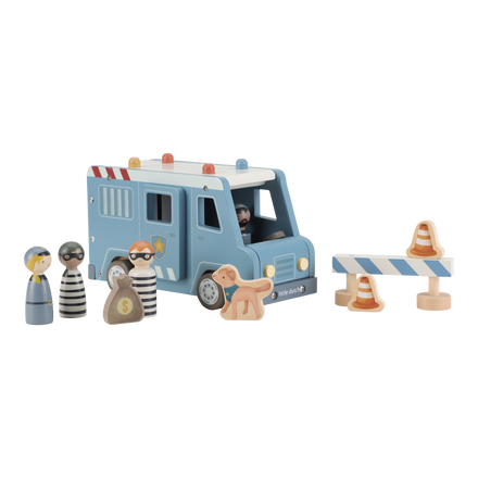 Little Dutch Wooden Police Bus