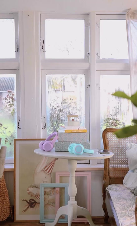 Lalarma Wireless Headphones With Light | Blue