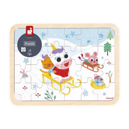 Janod Puzzle 24PCS In The Mountains