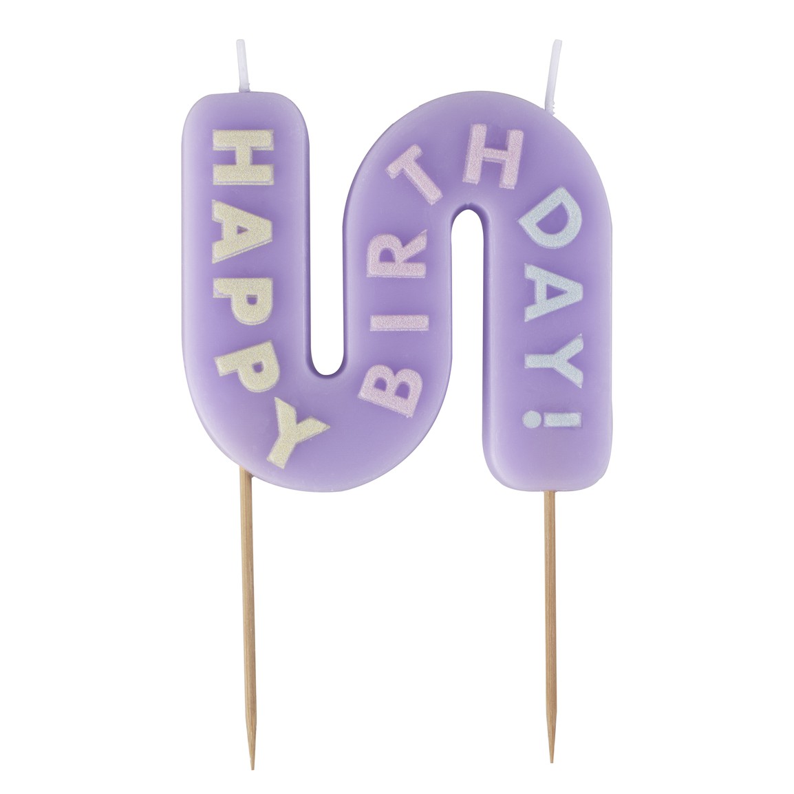 Ginger Ray Candle - Happy Birthday Candle