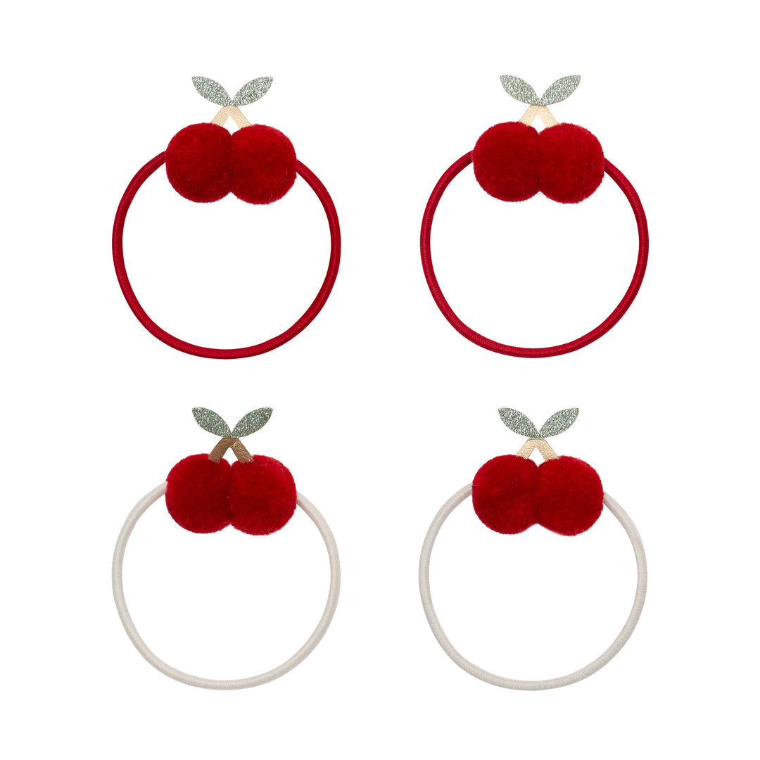 Mimi & Lula Hair Accessories | Pom Pom Cherries Ponies