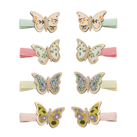 Mimi & Lula Hair Accessories | Floral Butterfly Mini Clips