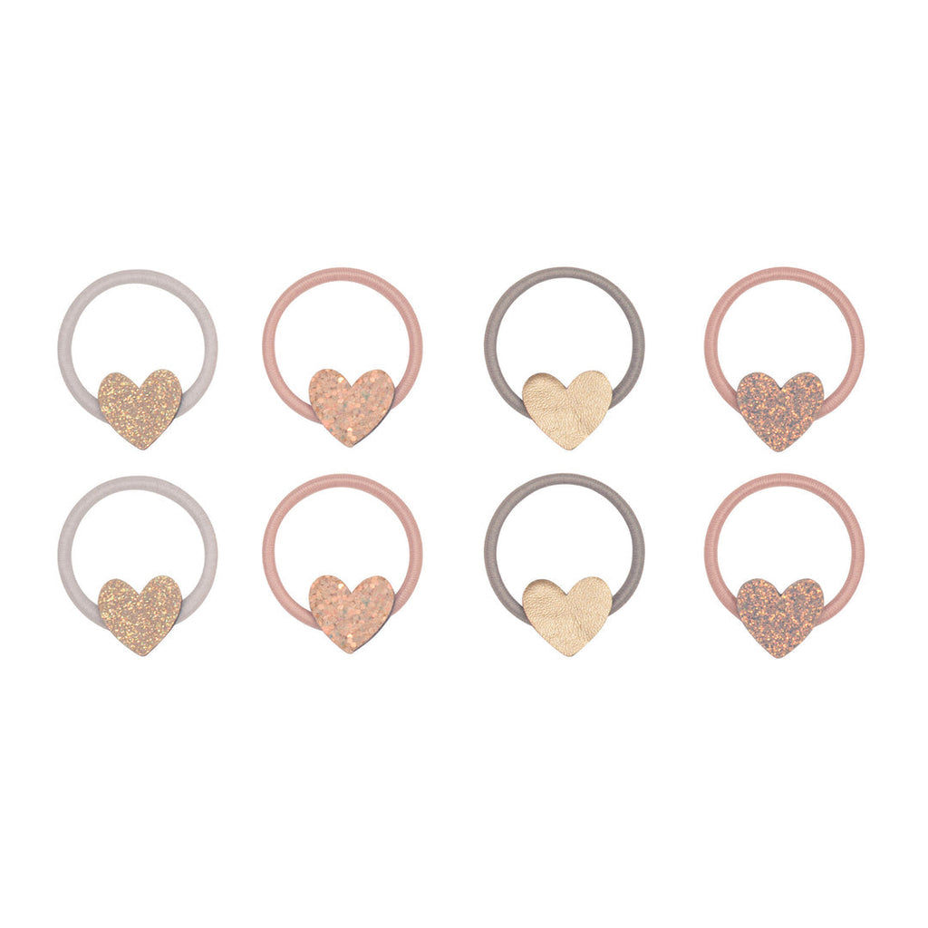 Mimi & Lula Hair Accessories | Teeny Heart Mini Ponies