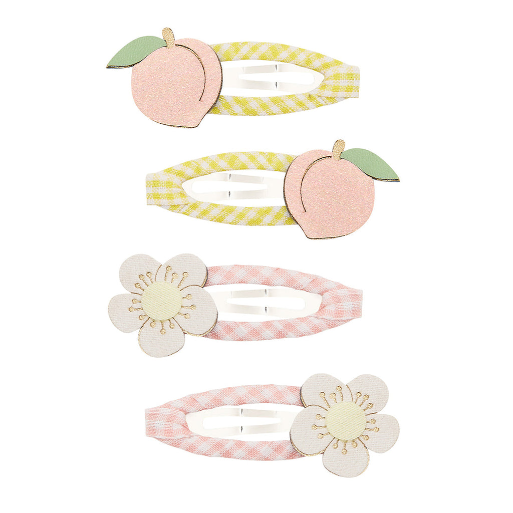 Mimi & Lula Hair Accessories | Peach Blossom Clic Clacs