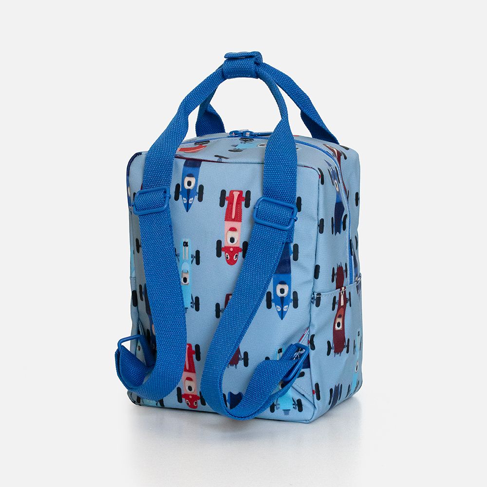 Studio Ditte Backpack Toddler Small | Race Car Blue