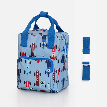 Studio Ditte Backpack Toddler Small | Race Car Blue