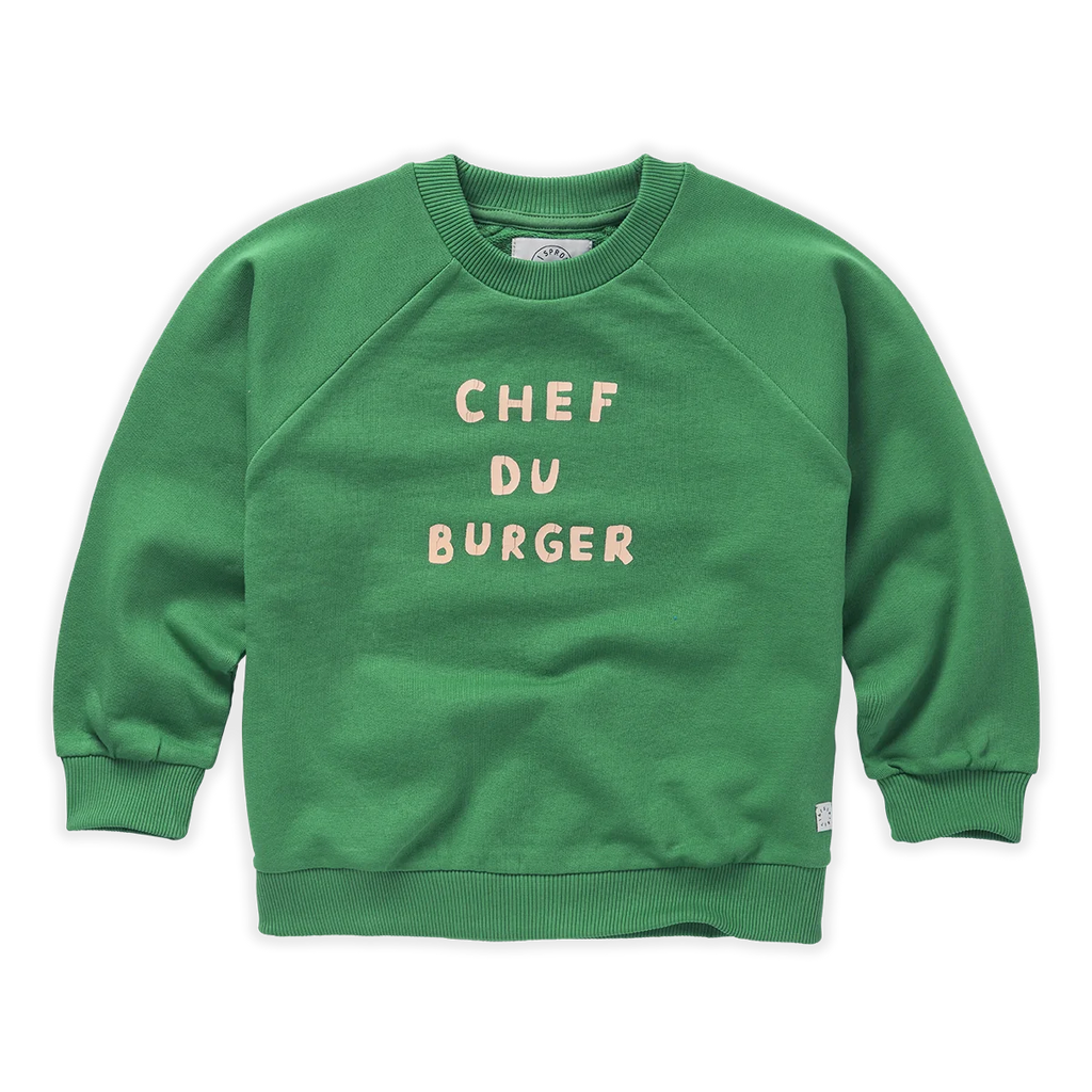 Sprout & Sprout Sweatshirt | Raglan Chef du Burger