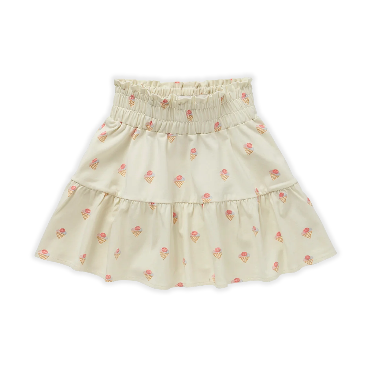 Sproet & Sprout Smock Skirt | Ice Cream Print